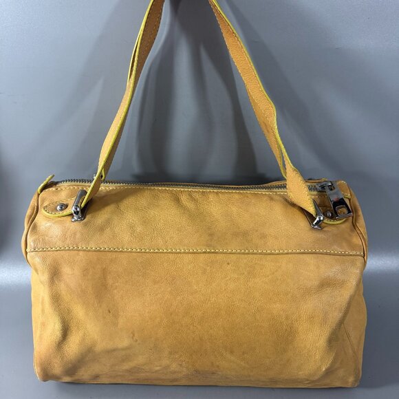 Marc Jacobs Yellow Leather Multi-pocket Satchel Bag - Picture 4 of 13